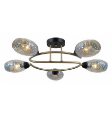Потолочная люстра ILLUMICO  IL0300-5CSQ-79 BK AB