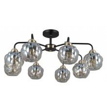 Люстра на штанге ILLUMICO  IL0447-8CSQ-79 BK