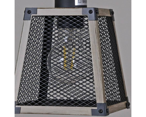 Потолочная люстра ILLUMICO WOOD IL1006-4LL-05 BK WOOD