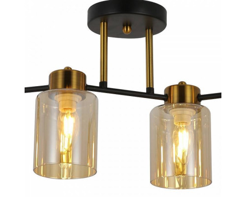 Светильник на штанге ILLUMICO Qui IL6111-4COU-79 BK GD Qui