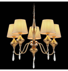 Подвесная люстра ILLUMICO  IL6176-5P-27 GD