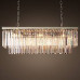 Подвесная люстра Imperiumloft Rh 1920S Odeon Clear Glass Fringe 155093-22