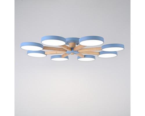 Люстра на штанге Imperiumloft TURNA Blue TURNA01