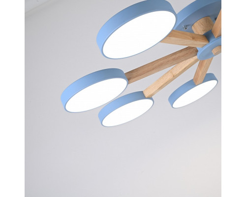 Люстра на штанге Imperiumloft TURNA Blue TURNA01