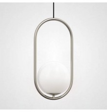 Подвесной светильник Imperiumloft Matthew Mccormick Hoop Silver Mila Pendant HOOP-B01