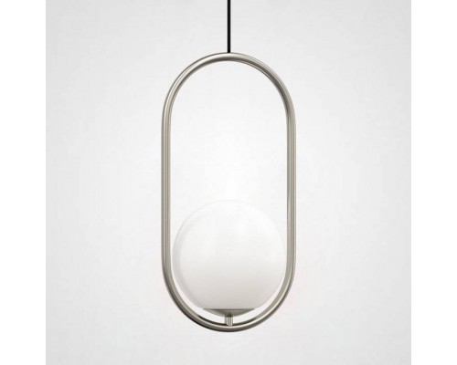 Подвесной светильник Imperiumloft Matthew Mccormick Hoop Silver Mila Pendant HOOP-B01