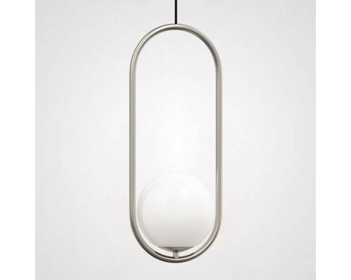 Подвесной светильник Imperiumloft Matthew Mccormick Hoop Silver Mila Pendant HOOP-B01