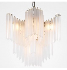 Подвесная люстра Imperiumloft Chandelier Pulsar White Glass 40.2107