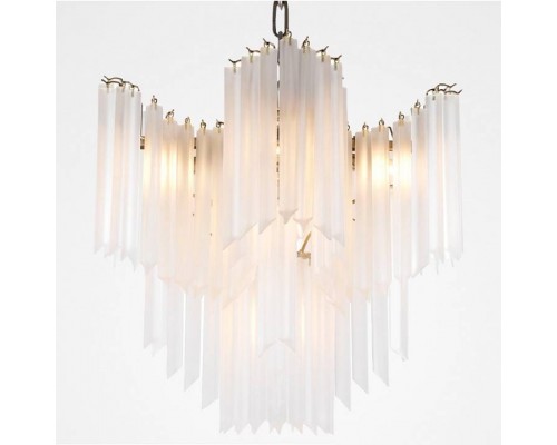 Подвесная люстра Imperiumloft Chandelier Pulsar White Glass 40.2107