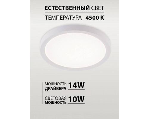 Накладной светильник Natali Kovaltseva PLAIN LED LAMPS 81113/1C