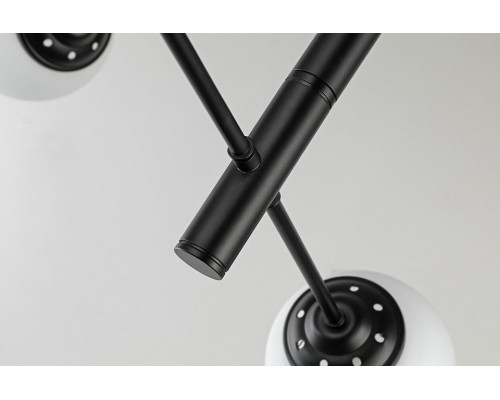 Люстра на штанге Lampit FINO TP 2007-4 BK