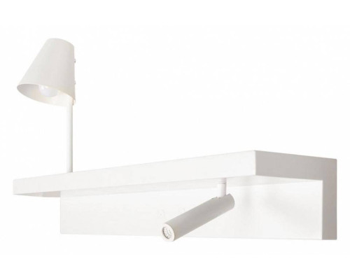 Бра с полкой Loft It Shelf 10216/2W White