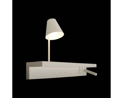 Бра с полкой Loft It Shelf 10216/2W White