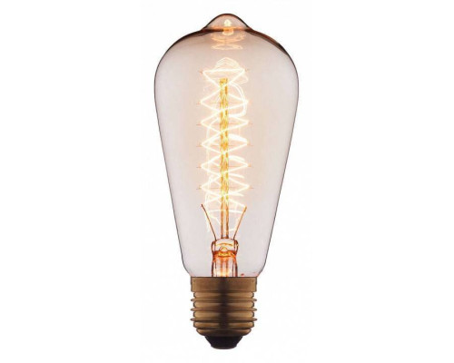 Лампа накаливания Loft it Edison Bulb E27 40Вт K 6440-CT