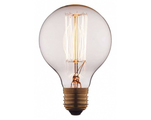 Лампа накаливания Loft it Edison Bulb E27 40Вт 2400-2800K G8040-67735