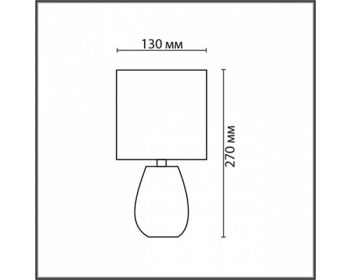 Настольная лампа декоративная Lumion ASELA 8161/1T