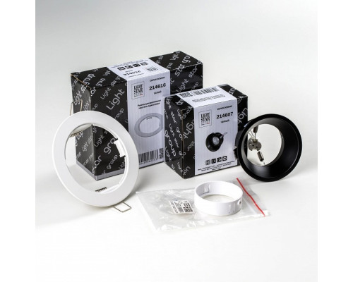 Встраиваемый светильник Lightstar Domino D61607WMOD