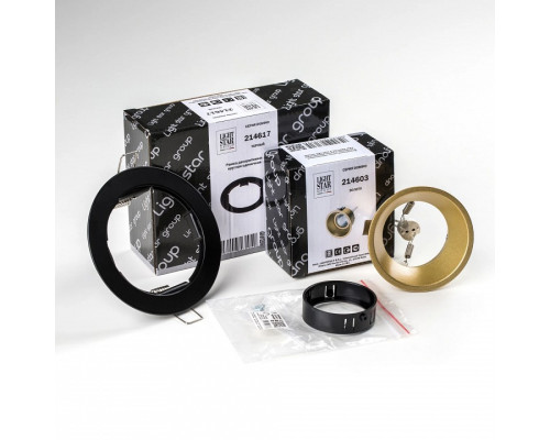 Встраиваемый светильник Lightstar Domino D61703BMOD