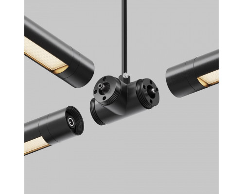 Токопровод T-образный центральный Maytoni  CA015TC-P-B