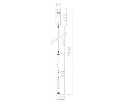 Подвесной светильник Freya Telescope FR5168PL-L3W