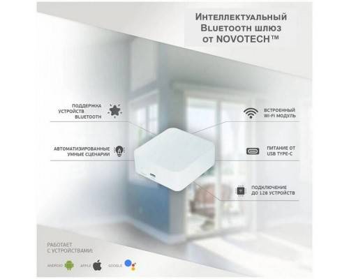 Центр управления умным домом Novotech Glat 359392