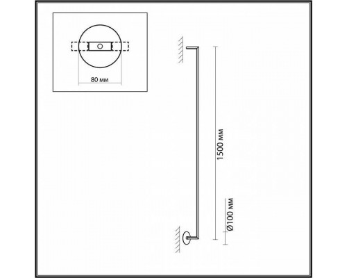 Накладной светильник Odeon Light Teo 7022/18WL