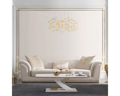 Подвесная люстра O-LUCE Bjork круглая без вставок 11810-3