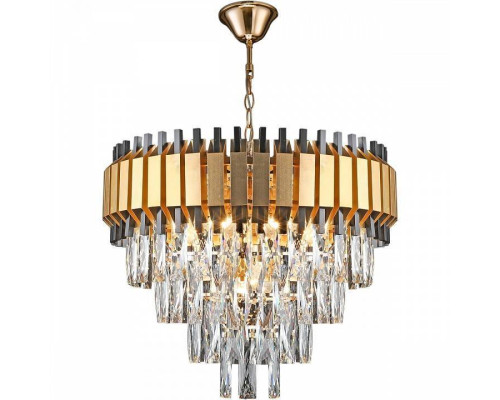 Подвесная люстра Reluce 02144-0.4-08 FGD+BK