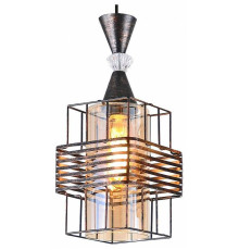 Подвесной светильник Reluce 03128 03128-0.9-01 BK+PATINA GOLD