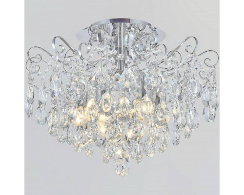 Потолочная люстра Reluce 04014 6 ламп хром 04014-0.3-06 CR