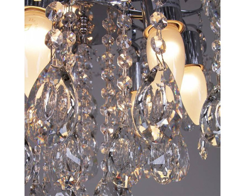 Потолочная люстра Reluce 04014 6 ламп хром 04014-0.3-06 CR