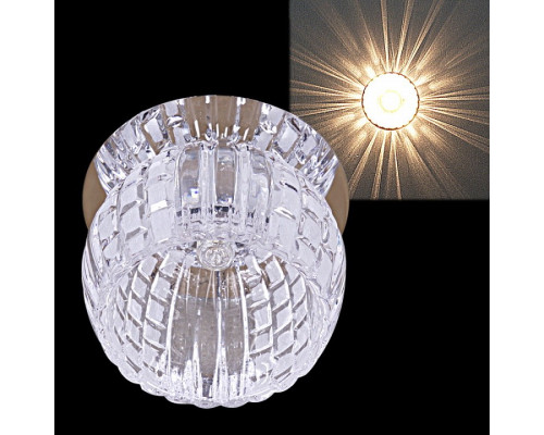 Встраиваемый светильник 08148-9.0-001H G9 CR+WT