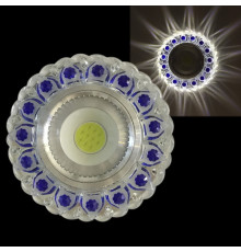 Встраиваемый светильник  42237-9.0-001PL MR16+LED3W CL/BL