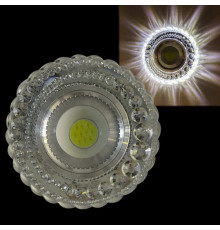 Встраиваемый светильник  42238-9.0-001PL MR16+LED3W CL