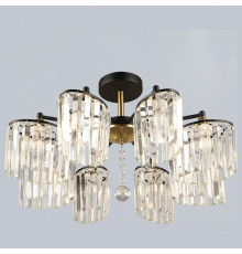 Люстра на штанге 63660 63660-0.3-08 BK+COP