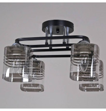 Потолочная люстра 70209-0.3-04 BK+CR
