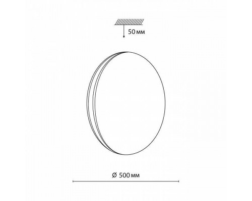 Накладной светильник Sonex Ringo 7625/EL