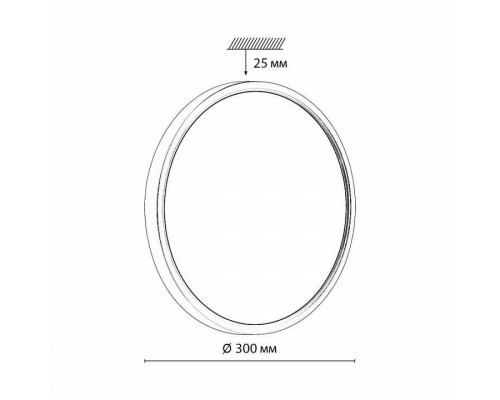 Накладной светильник Sonex Omega White 7661/24L