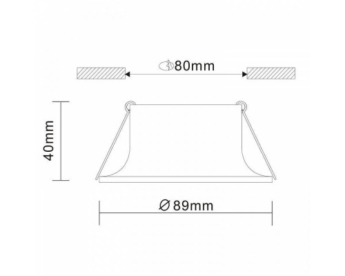 Встраиваемый светильник ST-Luce Nobarra ST202.508.01