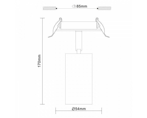 Спот ST-Luce Dario ST303.408.01