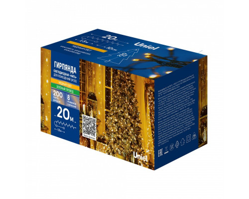Гирлянда Нить Uniel ULD-S2000-200/DGA UL-00011301