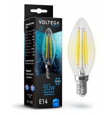 Лампа светодиодная Voltega Candle 9W Graphene 7135
