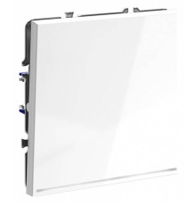 Выключатель проходной одноклавишный с подсветкой без рамки Voltum S70 VLS010401