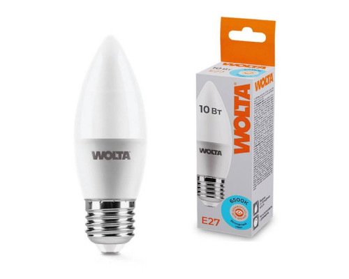 Лампа светодиодная Wolta  E27 10Вт 6500K 25WC10E27