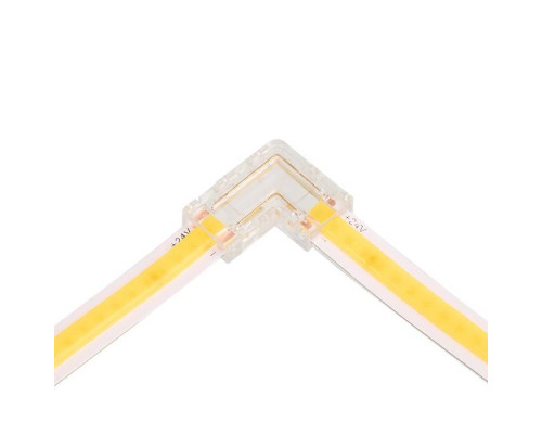 Соединитель лент угловой жесткий Wolta  WLS-2PIN-COB-8MM-L