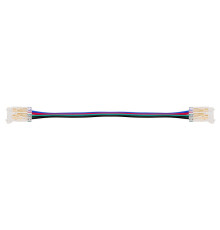 Соединитель с проводом универсальный Wolta  WLS-4PIN-RGB-10MM-2