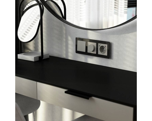 Клавиша для выключателя перекрестного Werkel дымчатый W1219004