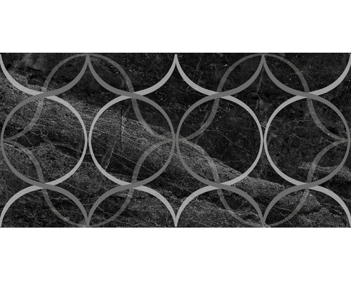 Crystal Resonanse Декор чёрный 30х60