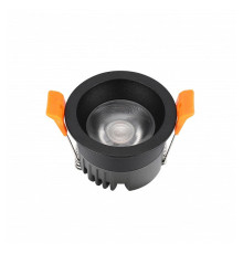 Встраиваемый светильник iLedex Technical Mars DIM 107-7W-D64-3000K-24DG-BK