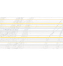 Olimpus Race Декор белый 25х50